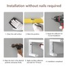 50cm Wall Mounted Bathroom Shelf Organizer Rack Muti Purpose Wall