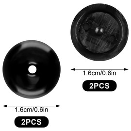 Thyonta 4PCS Three-Point Seat Belt Stop Button Car Anti-Slip Belt Positioning Mushroom Head Snap Button for All Kinds of Cars, No Need to Weld