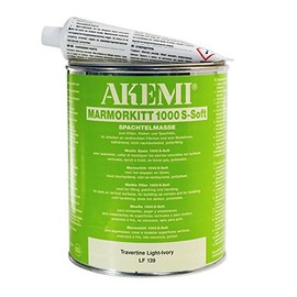 Akemi Marmorkitt 1000 S-Soft(Travertine Light-Ivory)