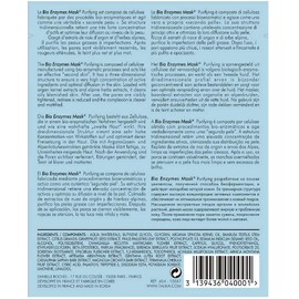 Talika Bio Enzyme Mask Purifying Detox Mask - Face Mask with Biocellulose Against Pores and Blackheads, Blemished Skin, Redness Skin Care Mask