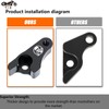 𝟐𝟎𝟎𝟐-𝟐𝟎𝟐𝟑 Black 2'' Inch Lowering Links Blocks Kit compatible with