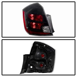CARPART4U for Nissan Sentra 2.5L SE-R and Spec-V 2007-2009 OEM Style rear brake tail lights lamps