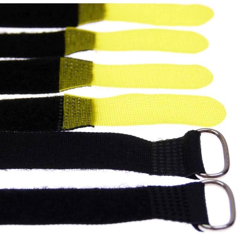 10 x 20 cm x 20 mm resealable Velcro cable