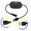 Qimoo 4 Pack LED Strip Dimmer Switch Contorller, DC 12-24V