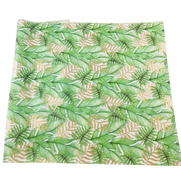 Palm Tree Tropical Tissue Paper 20 Inch x 30 Inch Sheets Bulk Pack of 20