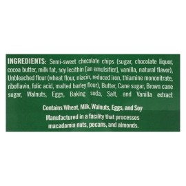 UD_Tate's Bake Shop Case of 12 7 Oz. Dessert Cookies with Chocolate Chip Walnut Flavor