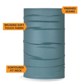 BLACKSTRAP Kids' Therma Tube Neck Warmer Ski Mask, Maximum Warmth and Comfortable For Kids, Dino Gummy