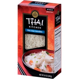 Thai Kitchen Thin Rice Noodles, 8.8 oz (Pack of 12)
