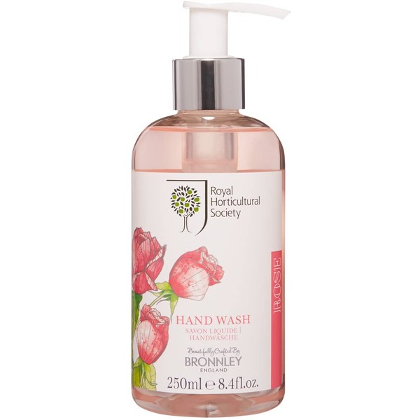 Bronnley The Royal Horticultural Society Hand Wash, Rose 250 ml