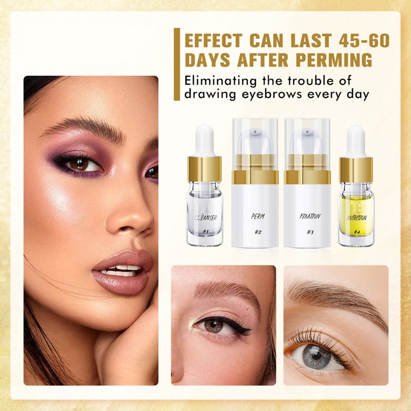 Eyebrow Lamination Kit Professional Instant Eyebrow Lift Kit for Salon