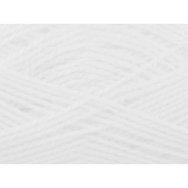 King Cole Big Value Aran 100% Acrylic Knitting Wool (White