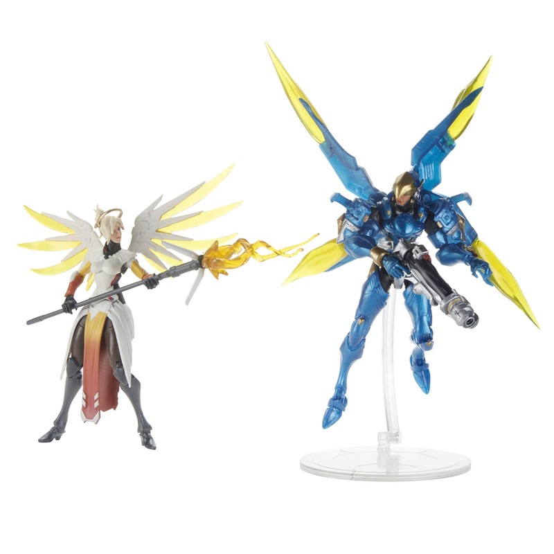 Hasbro Gaming Overwatch Ultimates Series Pharah and Mercy Dual Pack