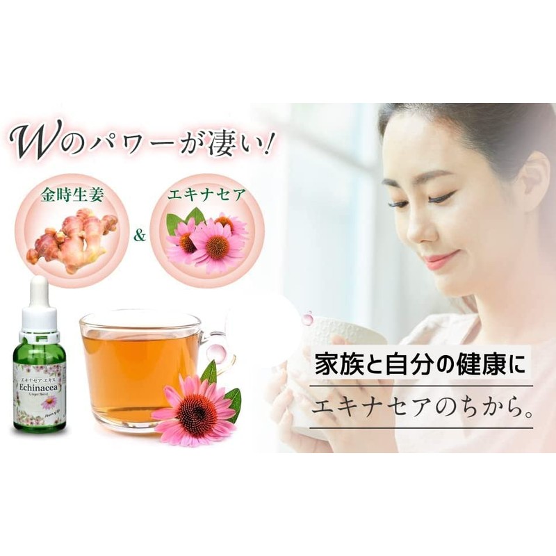 エキナセア 濃縮エキス【国内製造】水に混ぜるだけ (3本)