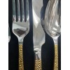 Yamazaki Pebble GOLD 5Pc Place Setting BRAND NEW