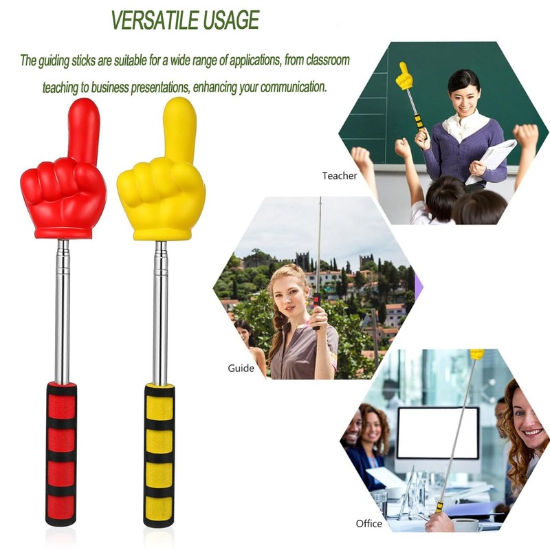 Yeanifeana Classroom Supplies - Classroom Stick Supplies Stainless Steel Telescopic