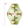 Coshar 2pcs 180 Folding Spring Hinges Heavy Duty Drop Leaf