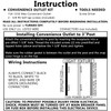 maierke AC 125V 15A Outdoor Lamp Post Grounded Convenience Outlet,Waterproof