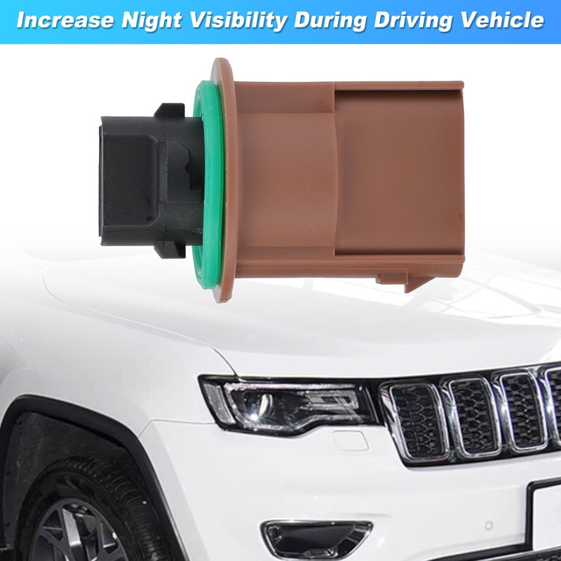 INFINAUTO 2pcs Turn Signal Socket Connector Kit for Jeep Grand
