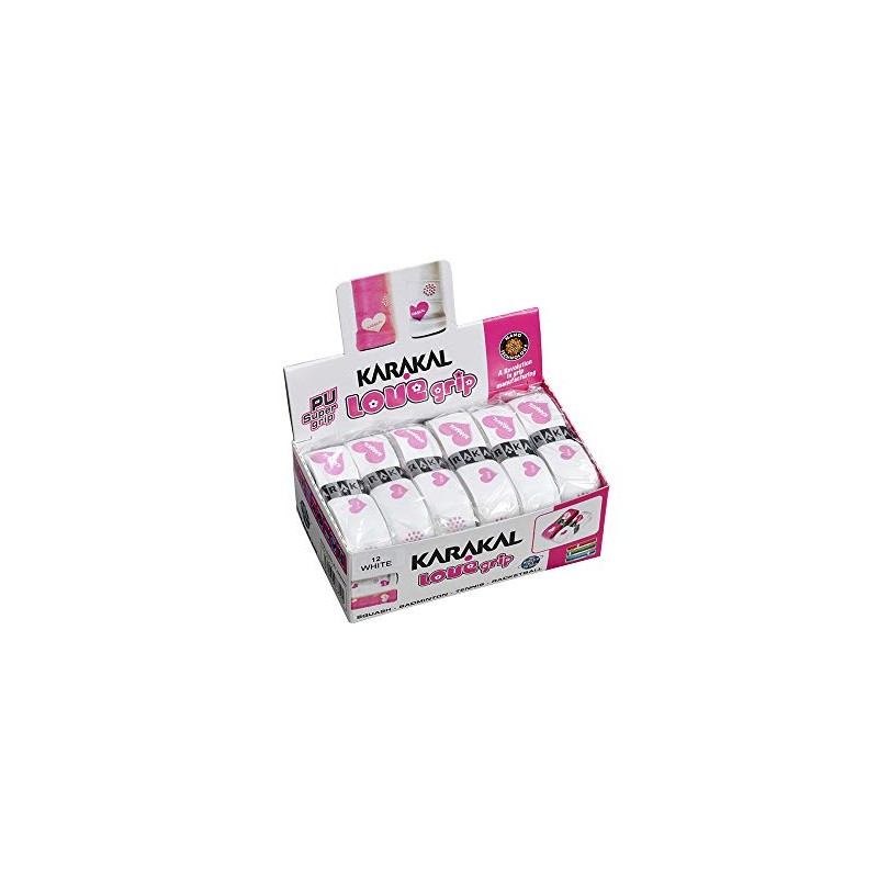 KARAKAL KJ 681W PU SUPER LOVE GRIP BOX 12 White
