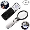 Jewelry Loupe Magnifier with UV LED Light, AFUNTA 30X 60X
