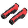 Bicycle Grips Ergonomic NonSlip Locking Comfortable Professional Mountain Bike Handlebars(Black
