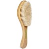 GranNaturals Soft Bristle Hair Brush - Curved Boar Bristle Vintage