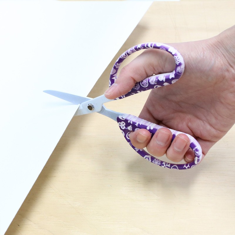 Chikamasa All Purpose Scissors, Fluorine, Japan, Japanese Pattern, Family Crest,