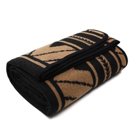 ACUSHLA Merino Wool Camp Blanket - Soft Warm Thick Washable Large Outdoor Camping Travel Throw Blanket All Weather, Sierra Khaki 79" x63"