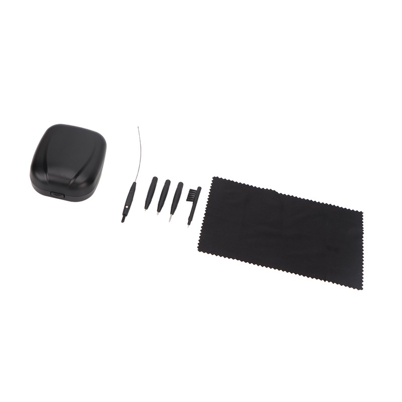 8pcs Hearing Amplifier Cleaning Kit Portable Hearing Amplifier Cleaning Tool