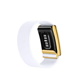 Dado Premium Nylon Sport Band Compatible with WHOOP 4.0, Adjustable Stretch Wrist Strap for WHOOP Fitness Tracker–Breathable, Durable & Secure Fit Strap with Metal Buckle, One Size, Nylon, No Gemstone