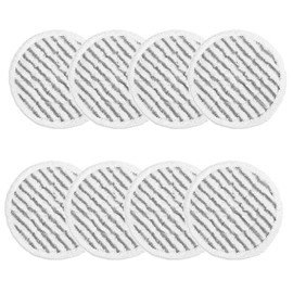 Trajihye 8 Pack Shark S7000AMZ Steam Mop Pads Replacement - Steam Mop Pads for Shark S7000 Series, S7000 S7000AMZ S7001 S7001TGT Steam Mop, Steam & Scrub All-in-One Hard Floor Steam Mop (8 Packs)