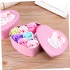 BIUDECO 2boxes Soap Flower Soap Creative Mothers Day Present Set