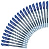 SAINO Fine-X Ballpoint Pens, BLUE, 0.7mm Fine Point, Pack of