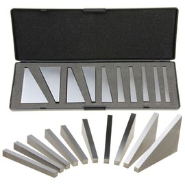 Chiloskit Angle Plates Angle Block Set Machinist Tool Angle Block Set Machine Tool Angle Block Set Machinist Square Gage Block Set 2 Pieces 10 Piece Set