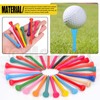 Mardatt 180Pcs Golf Tees, 1-3/5"(42mm), 2-1/8"(54mm), 2-3/4"(70mm), 3-1/4"(83mm) Bamboo Golf