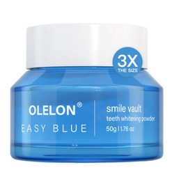 Teeth Whitening Powder Maximum Volume (50 g), Instant Whitening and Stain Removal, No Sensitivity - Enamel-Safe Toothpaste Whitening Powder