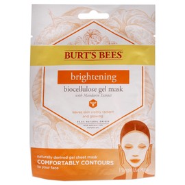 Burt's Bees Brightening Biocellulose Gel Face Mask, Mandarin
