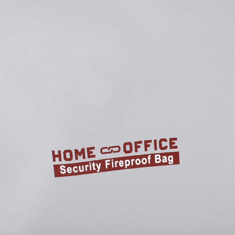 Fireproof Document Holder Pouch Waterproof Fireproof Money Bag with Zipper