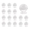 MOROBOR Spherical Acrylic Knobs, 16pcs No Drilling Self-Adhesive Dresser Drawer