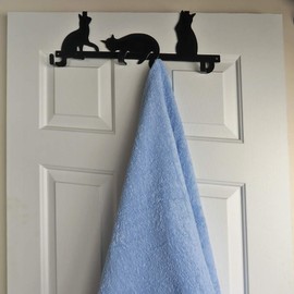 Evelots Over The Door/Wall Hanger/Organizer-Kitty Cat/Dog-Coat/Towel/Key-17 Inch