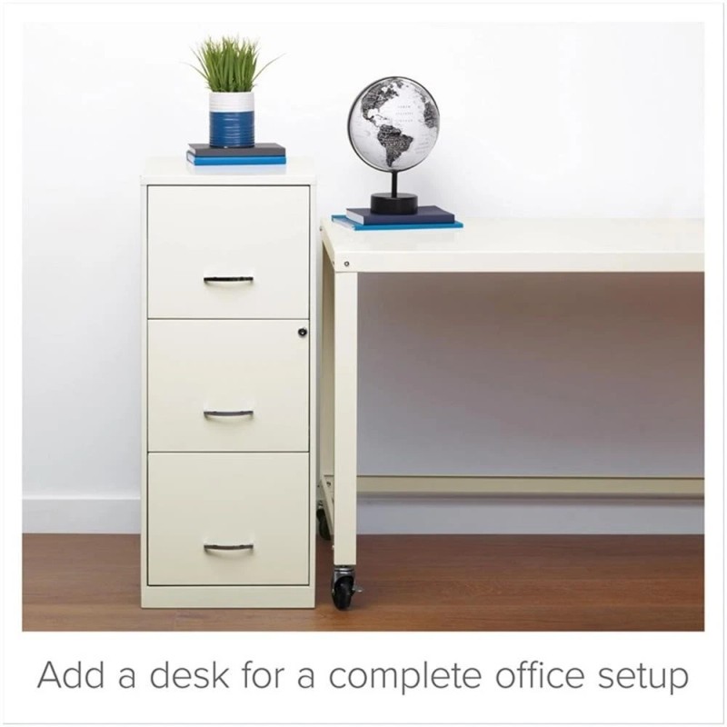 Hirsh Industries Space Solutions 3 Drawer Vertical Metal File Cabinet