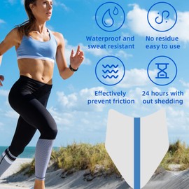 Chafing Patches for Thighs,Invisible Protection Leg Pads - Anti-Chafing Sticker Pad Skin Patches for Thigh Inner Outdoor