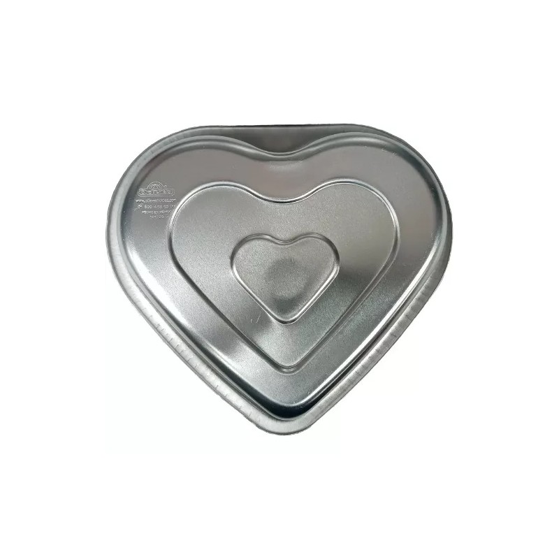 Odisea 2 Moldes De Aluminio Para Pastel O Gelatina Corazón