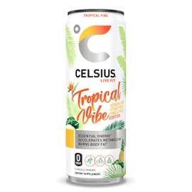 CELSIUS Essential Energy Drink, What's Your Vibe Variety Pack 12 Fl Oz (Pack of 12)