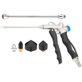 HAZET 9040-4/6 2-Way Blow Gun Cone Set, 6 Pieces, Suitable for Compressed Air Cleaning of Pipes and Hoses, Adaptable to 9040-4 and 9040LG-3/2, Connection Thread 1/8 Inch