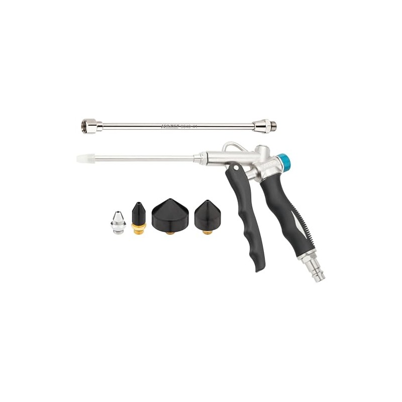 HAZET 9040-4/6 2-Way Blow Gun Cone Set, 6 Pieces, Suitable