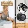 Keyless Entry Door Knob,Smart Knob Unlock by Passcode,Exterior Door Lock