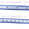2PCS Flexible Curve Ruler Plastic Curve Flex Design Ruler for