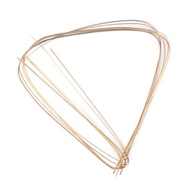 4pcs 0.5mm 0.7mm 1.0mm 1.5mm Gold Silver Welding Rods Soldering Wire Silver Welding rods Low Temperature Metal Soldering Brazing Rods for Jewelry Making