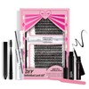 PRO DIY Lash Extension Kit，Individual Lashes Kit with 360 Pcs